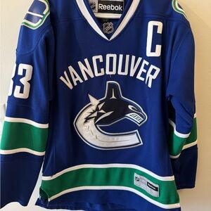 Henrik Sedin Vancouver Canucks Reebok NHL Licensed Jersey